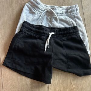 Old Navy Black Drawstring Shorts - Youth Small